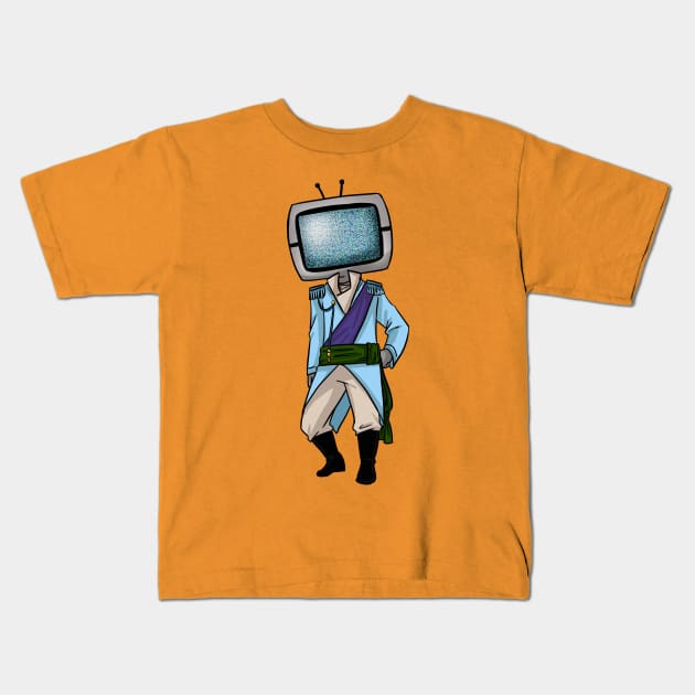 Saga - Prince Robot Kids T-Shirt by artsy_alice